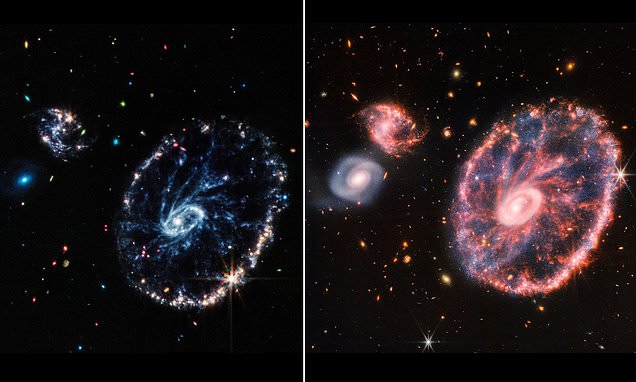 Incredible James Webb video zooms through space to Cartwheel Galaxy